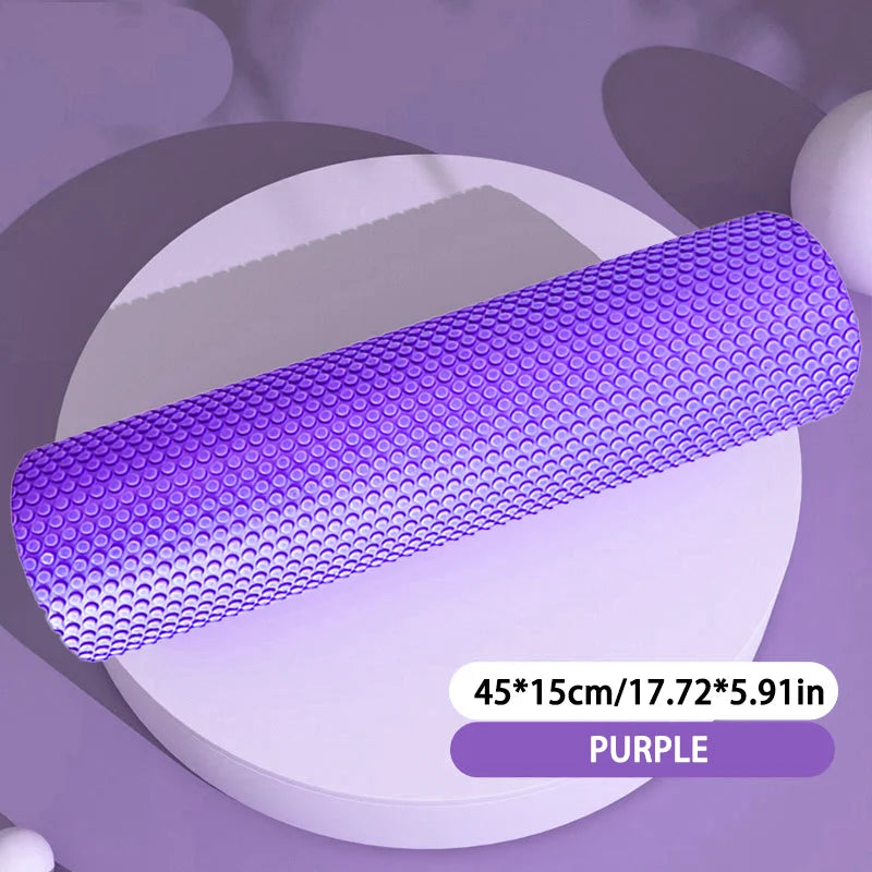 Yoga Round EVA Foam Cylinder Hex Roller, Suitable For Pilates Exercise To Enhance Home Workout, Diameter 10 CM, Length 30 CM