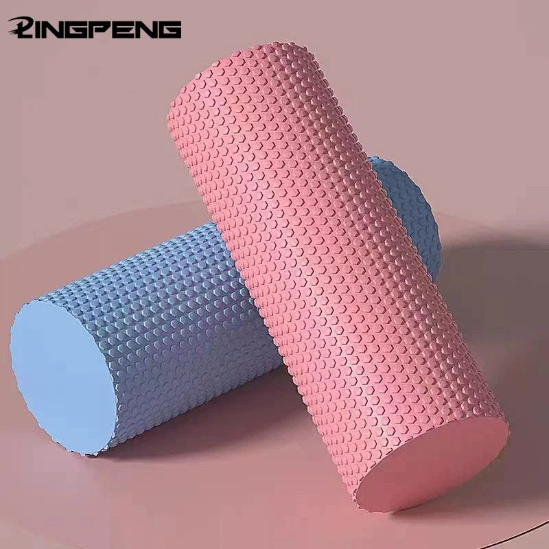 Yoga Round EVA Foam Cylinder Hex Roller, Suitable For Pilates Exercise To Enhance Home Workout, Diameter 10 CM, Length 30 CM