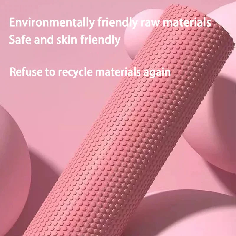 Yoga Round EVA Foam Cylinder Hex Roller, Suitable For Pilates Exercise To Enhance Home Workout, Diameter 10 CM, Length 30 CM