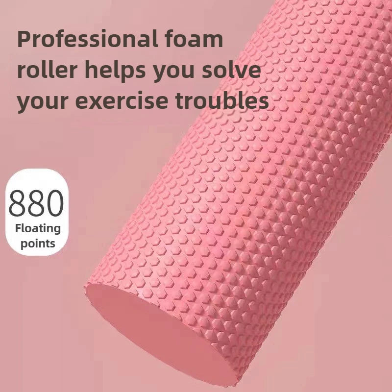 Yoga Round EVA Foam Cylinder Hex Roller, Suitable For Pilates Exercise To Enhance Home Workout, Diameter 10 CM, Length 30 CM